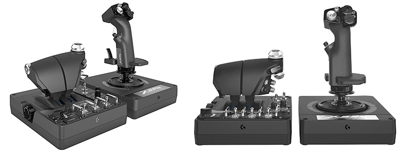 logitech g x56 vr simulator compatible hotas joystick