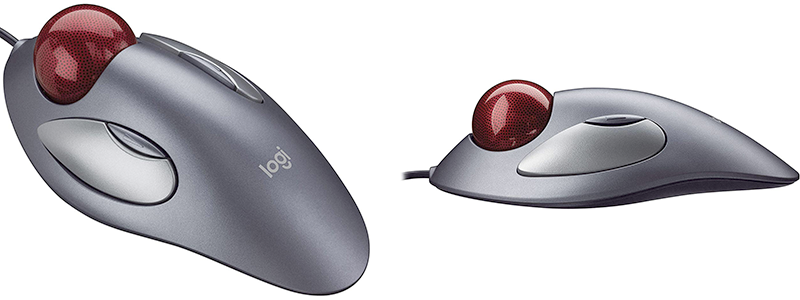 logitech trackman marble trackball mouse