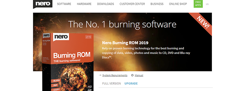 nero burning rom