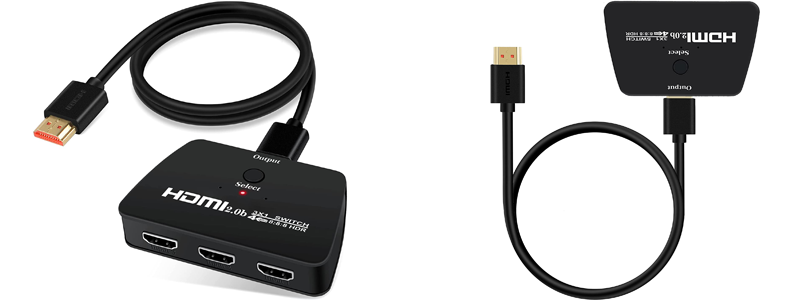 newcare 3 in 1 out hdmi splitter
