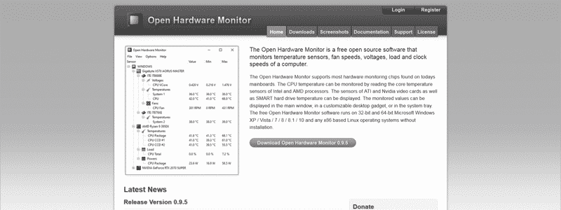 open hardware monitor