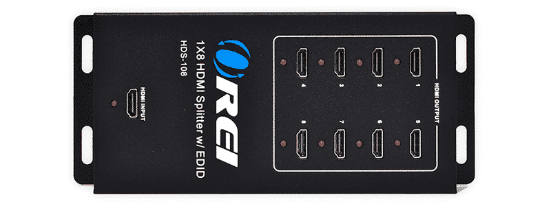 orei hds-108 4k 1x8 hdmi splitter