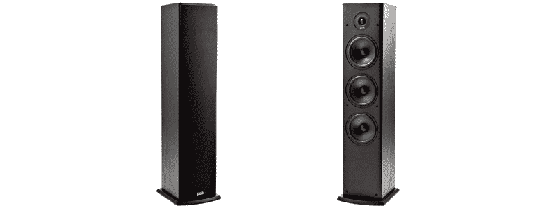 polk t50 floor standing speakers