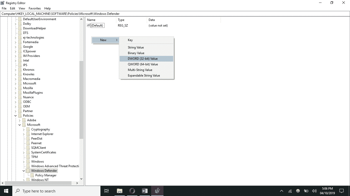 registry editor 2