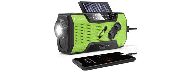 runningsnail solar crank noaa weather radio