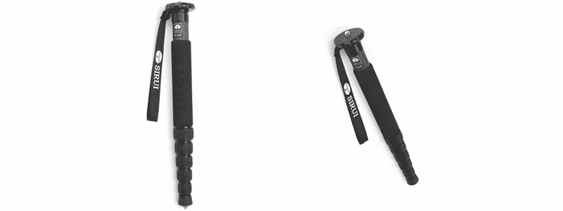 sirui p-326 6 section carbon fiber monopod