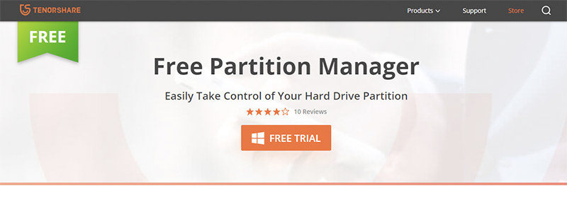 tenorshare partition manager