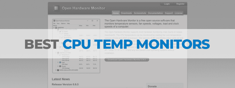 the best cpu temp monitors