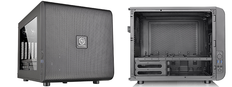 thermaltake core v21 micro atx cube - Best micro ATX case under 100