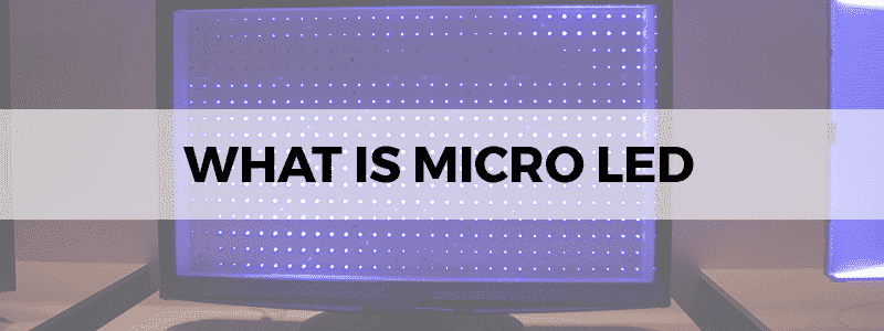 what is micro led