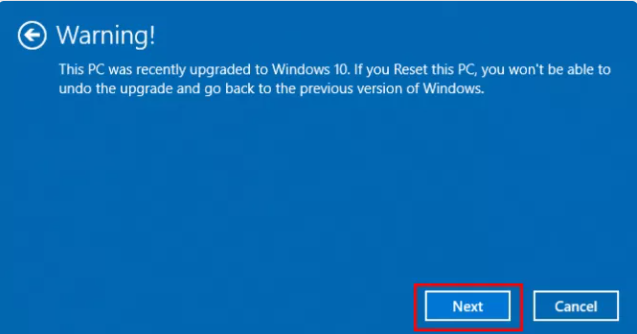 windows 10 warning notification