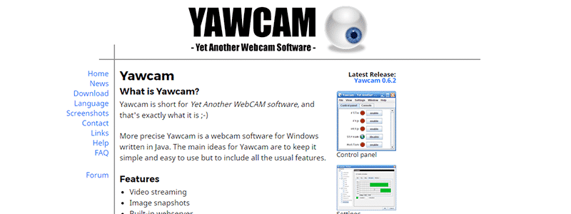 yawcam