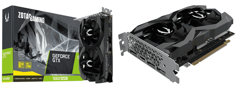 zotac gaming geforce gtx 1660 super