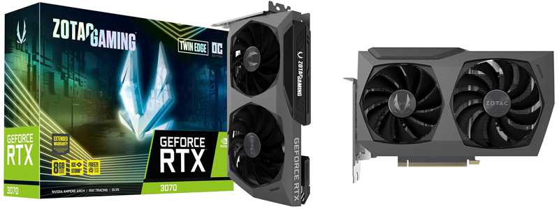 zotac gaming geforce rtx 3070 twin edge oc